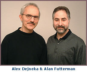 photo of Alex Dejneka and Alan Futterman